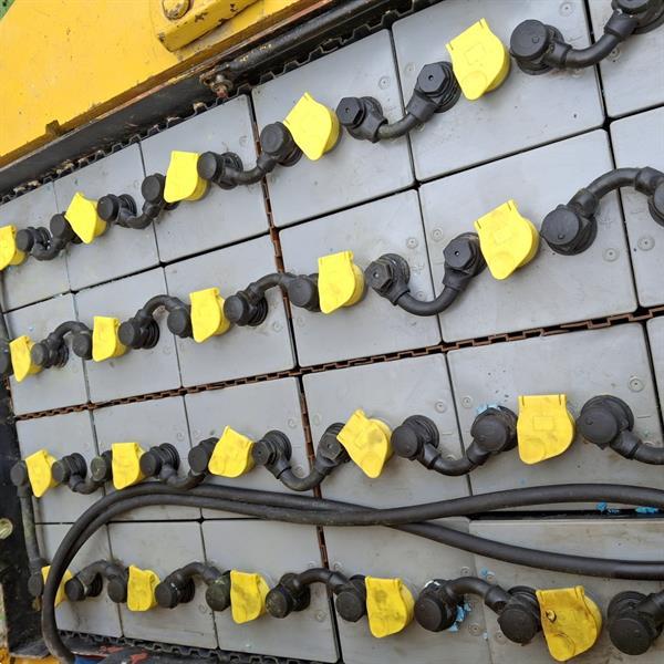 Grote foto nyk fb15p elektrische heftruck duplo 3 7m agrarisch heftrucks