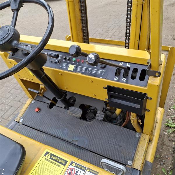 Grote foto nyk fb15p elektrische heftruck duplo 3 7m agrarisch heftrucks