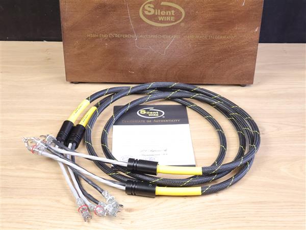 Grote foto silent wire ls referenz ag high end silver audio speaker cables 2 0 metre audio tv en foto onderdelen en accessoires