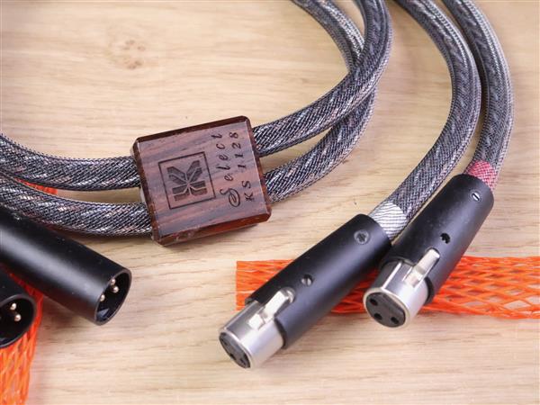 Grote foto kimber kable select ks 1128 high end audio interconnects xlr 1 0 metre audio tv en foto onderdelen en accessoires