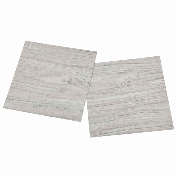 Grote foto vidaxl zelfklevende vloerplanken 30 5 x 30 5 cm 20 pcs pvc doe het zelf en verbouw tegels