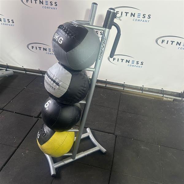 Grote foto ballenrek inclusief medicijnballen sport en fitness fitness