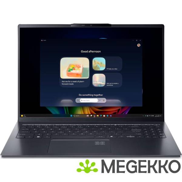 Grote foto acer swift go 16 ai sfg16 61 r3fu 16 amd ryzen ai 7 2k laptop computers en software overige computers en software