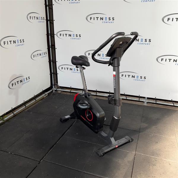 Grote foto hammer fitness ergometer cardio motion bt upright bike sport en fitness fitness
