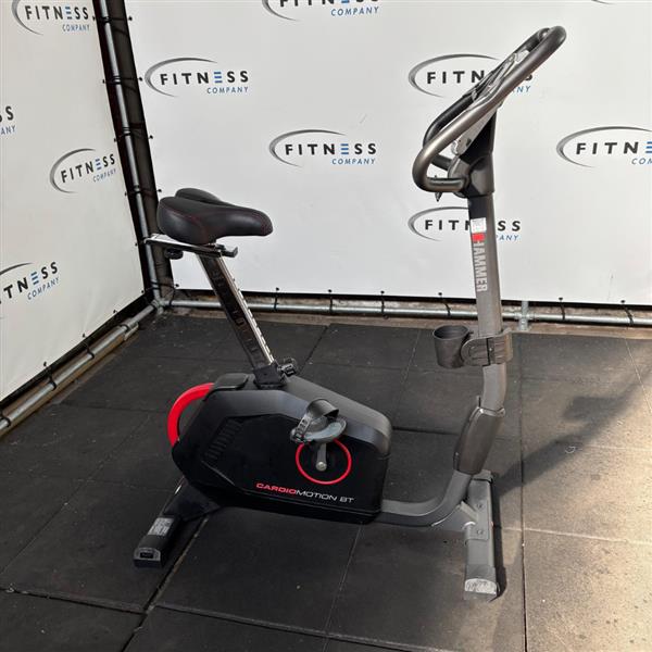 Grote foto hammer fitness ergometer cardio motion bt upright bike sport en fitness fitness