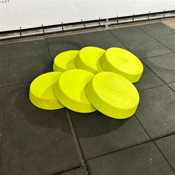 Grote foto zumba fitness step up riser set 6 stuks sport en fitness fitness
