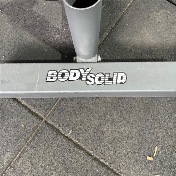 Grote foto body solid weight rack incl halterstangen sport en fitness fitness