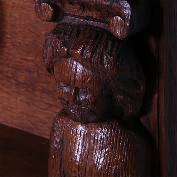 Grote foto wandkastje of wandrek met renaissance steekwerk 17e eeuw en later no.371415 antiek en kunst stoelen en banken