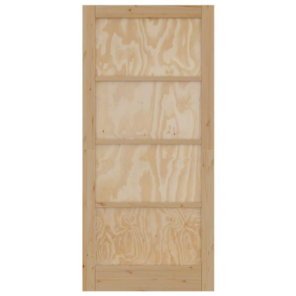Grote foto vidaxl binnendeur naturel 93 x 202 cm multiplex doe het zelf en verbouw deuren en horren
