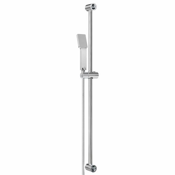 Grote foto vidaxl douchesysteem set staal doe het zelf en verbouw sanitair