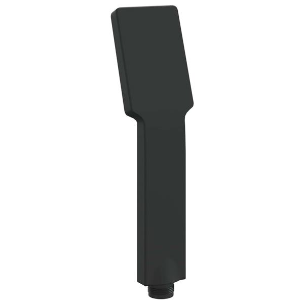 Grote foto vidaxl doucheset zwart 150 cm roestvrij staal doe het zelf en verbouw sanitair