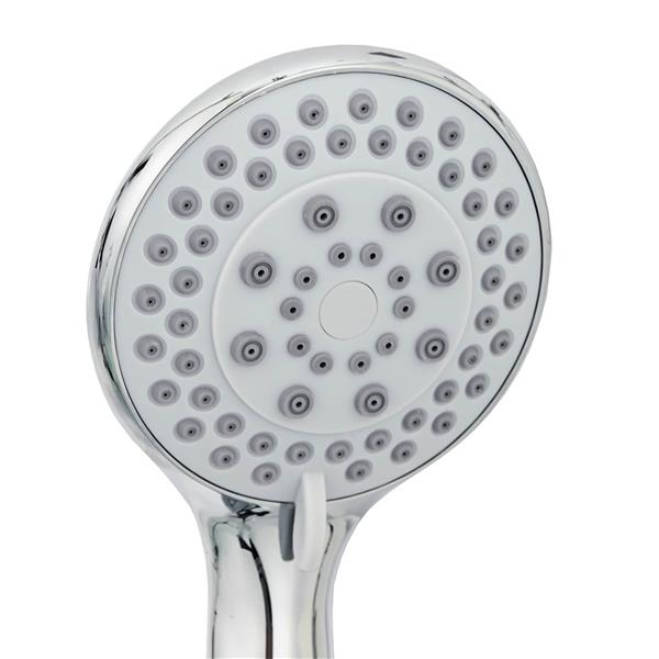 Grote foto vidaxl doucheset chroom 150 cm roestvrij staal doe het zelf en verbouw sanitair