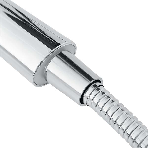 Grote foto vidaxl doucheset chroom 150 cm roestvrij staal doe het zelf en verbouw sanitair