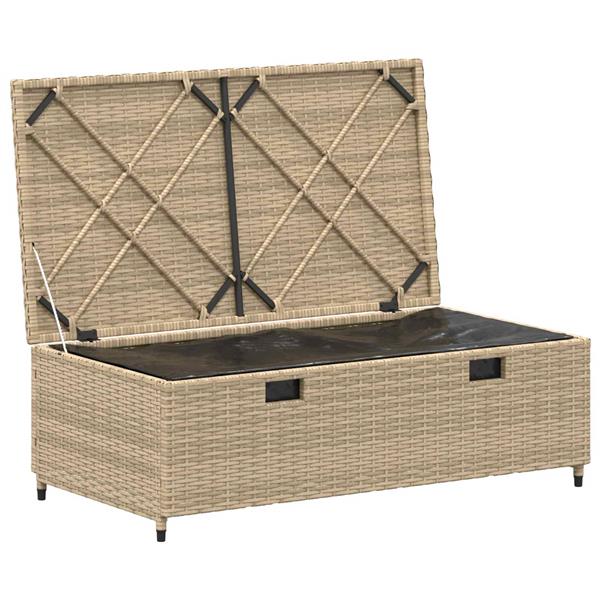 Grote foto vidaxl buiten bankenset 4 seater 4 pcs 55 x 30 x 39 cm tuin en terras tuinmeubelen