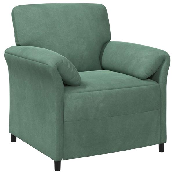 Grote foto vidaxl 1 zits bank zeegroen 88 x 83 x 95 cm fluweel huis en inrichting bankstellen