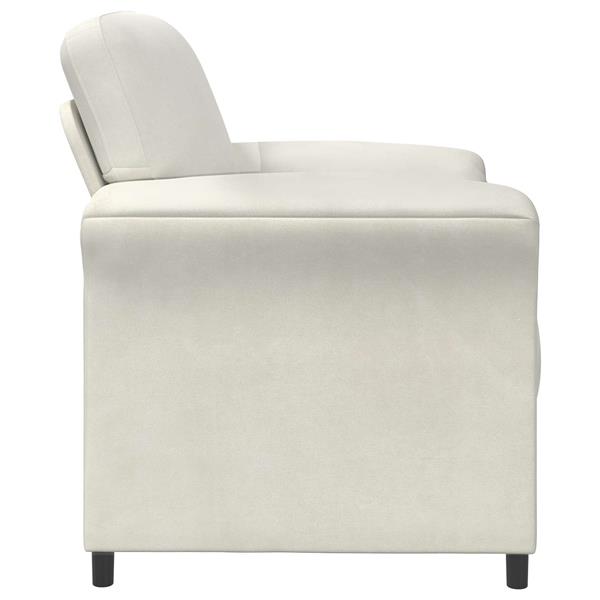 Grote foto vidaxl 1 zits bank cr mekleurig 88 x 83 x 95 cm fluweel huis en inrichting bankstellen