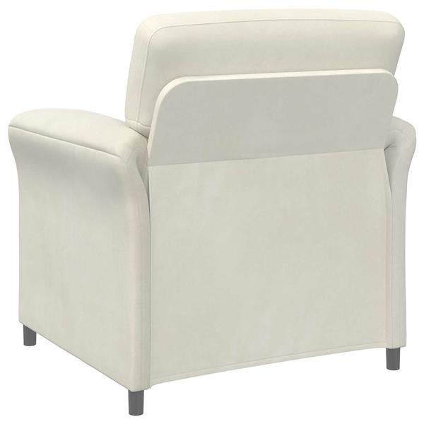 Grote foto vidaxl 1 zits bank cr mekleurig 88 x 83 x 95 cm fluweel huis en inrichting bankstellen