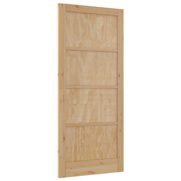 Grote foto vidaxl binnendeur naturel 93 x 211 cm multiplex doe het zelf en verbouw deuren en horren