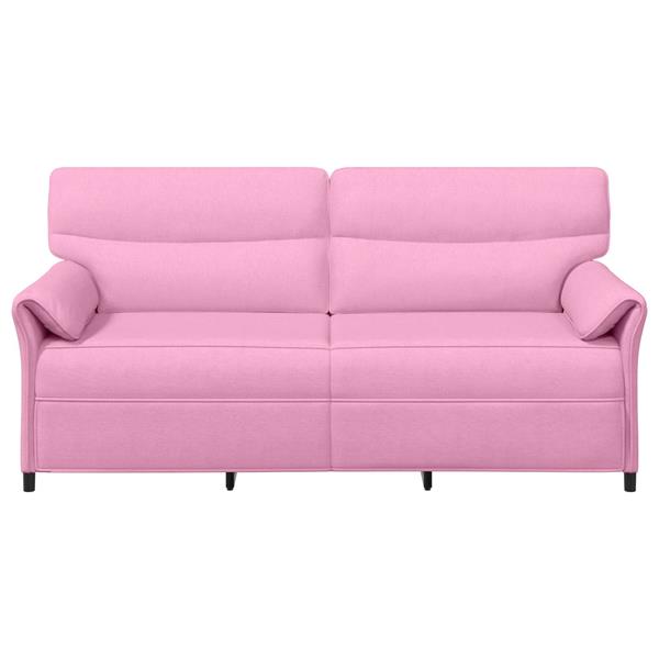 Grote foto vidaxl bank 100 polyester metalen frame mdf multiplex huis en inrichting bankstellen