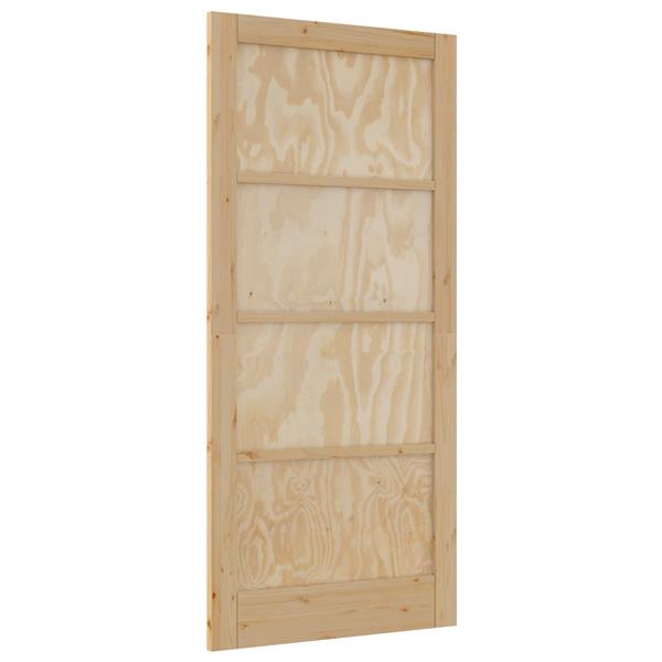 Grote foto vidaxl binnendeur naturel 93 x 202 cm multiplex doe het zelf en verbouw deuren en horren