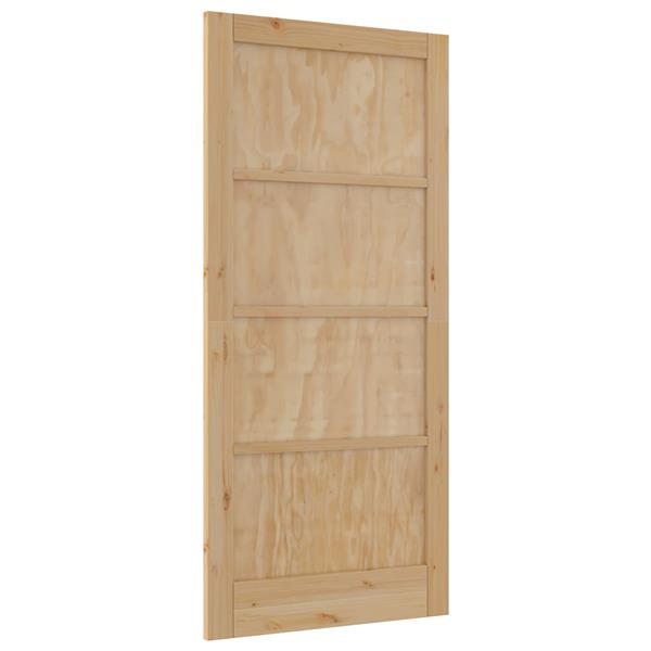 Grote foto vidaxl binnendeur naturel 93 x 202 cm multiplex doe het zelf en verbouw deuren en horren
