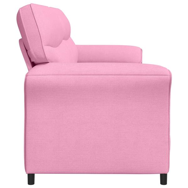 Grote foto vidaxl bank 100 polyester metalen frame mdf multiplex huis en inrichting bankstellen