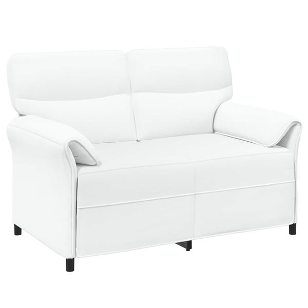 Grote foto vidaxl bank 100 polyester metalen frame mdf multiplex huis en inrichting bankstellen