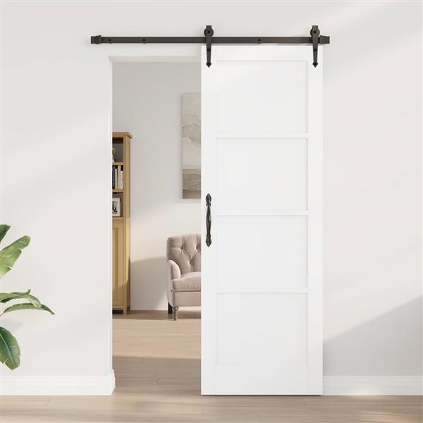 Grote foto vidaxl binnendeur wit 73 5 x 211 cm multiplex doe het zelf en verbouw deuren en horren