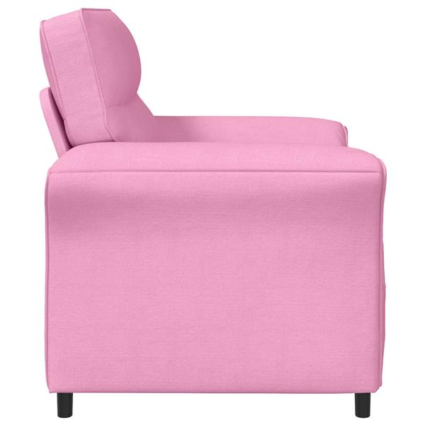 Grote foto vidaxl bank 100 polyester metalen frame mdf multiplex huis en inrichting bankstellen