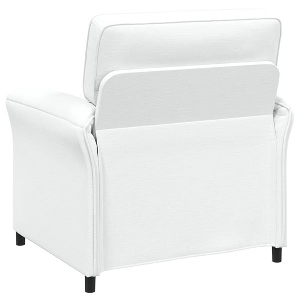 Grote foto vidaxl bank 100 polyester metalen frame mdf multiplex huis en inrichting bankstellen