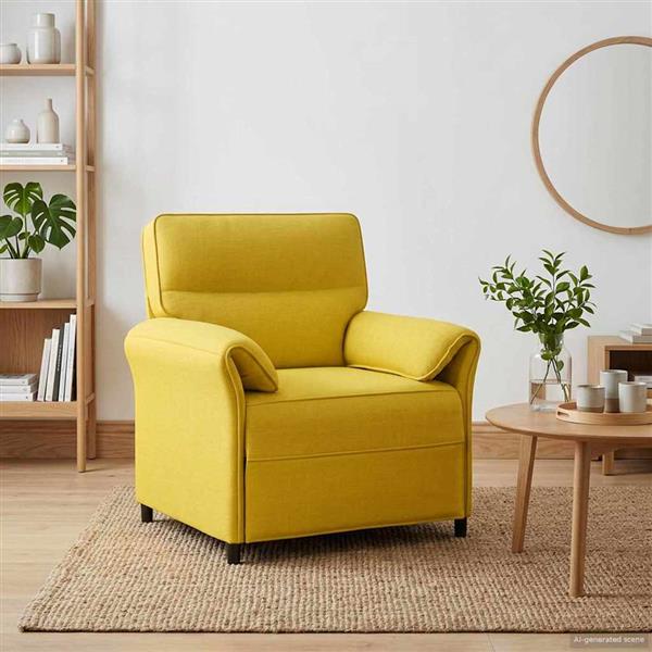 Grote foto vidaxl bank 100 polyester metalen frame mdf multiplex huis en inrichting bankstellen