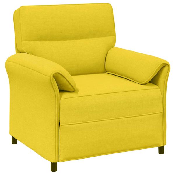 Grote foto vidaxl bank 100 polyester metalen frame mdf multiplex huis en inrichting bankstellen