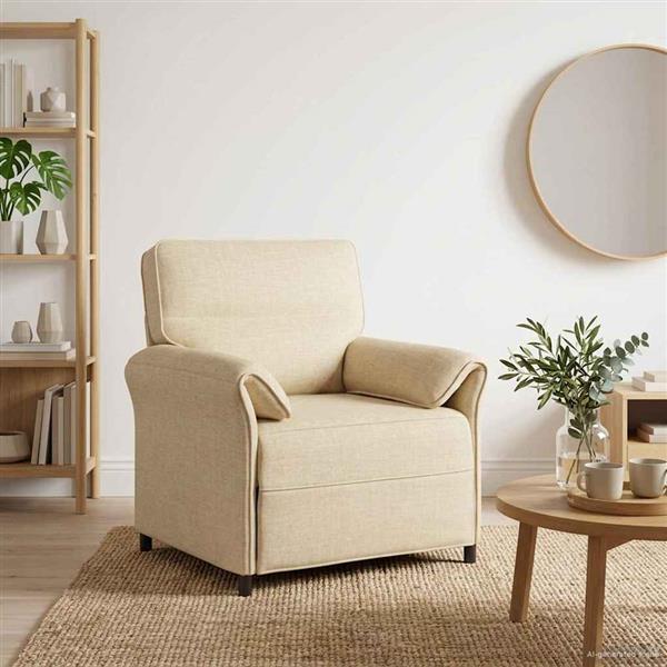 Grote foto vidaxl bank 100 polyester metalen frame mdf multiplex huis en inrichting bankstellen