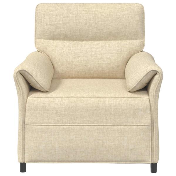 Grote foto vidaxl bank 100 polyester metalen frame mdf multiplex huis en inrichting bankstellen