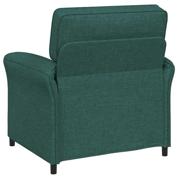 Grote foto vidaxl bank 100 polyester metalen frame mdf multiplex huis en inrichting bankstellen