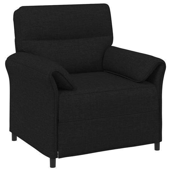 Grote foto vidaxl bank 100 polyester metalen frame mdf multiplex huis en inrichting bankstellen