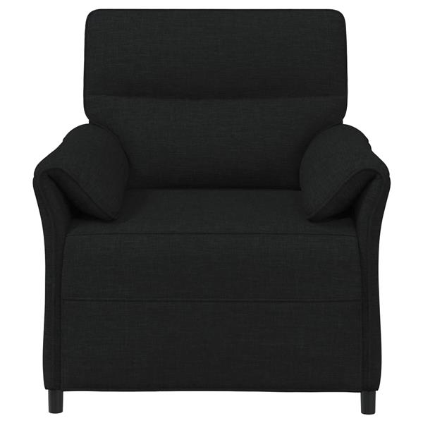 Grote foto vidaxl bank 100 polyester metalen frame mdf multiplex huis en inrichting bankstellen