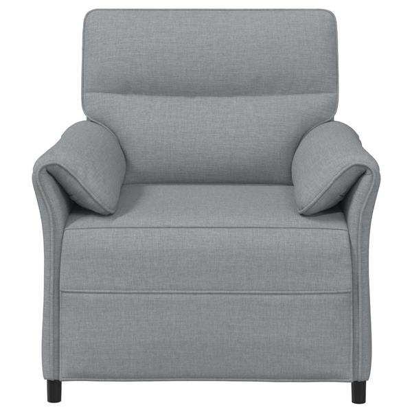 Grote foto vidaxl bank 100 polyester metalen frame mdf multiplex huis en inrichting bankstellen