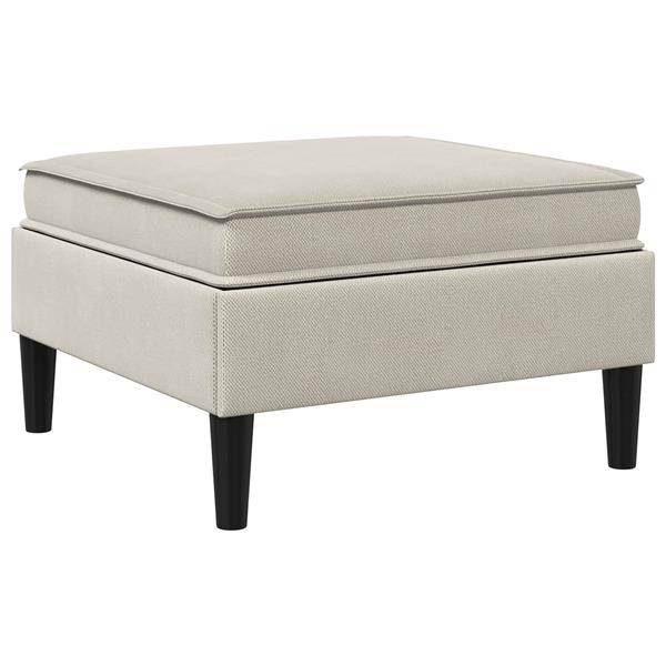 Grote foto vidaxl sofa kruk met opslag havermout fluweel huis en inrichting bankstellen