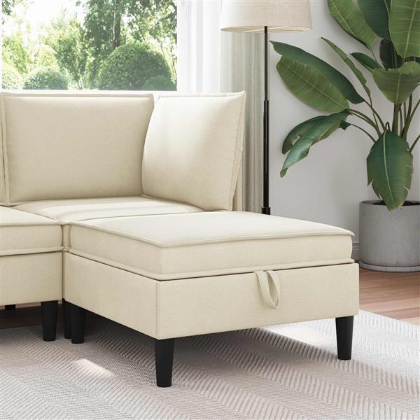 Grote foto vidaxl sofa kruk met opslag cr mekleurig fluweel huis en inrichting bankstellen