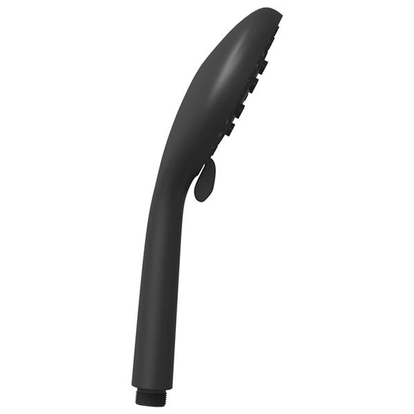 Grote foto vidaxl doucheset zwart 150 cm roestvrij staal doe het zelf en verbouw sanitair