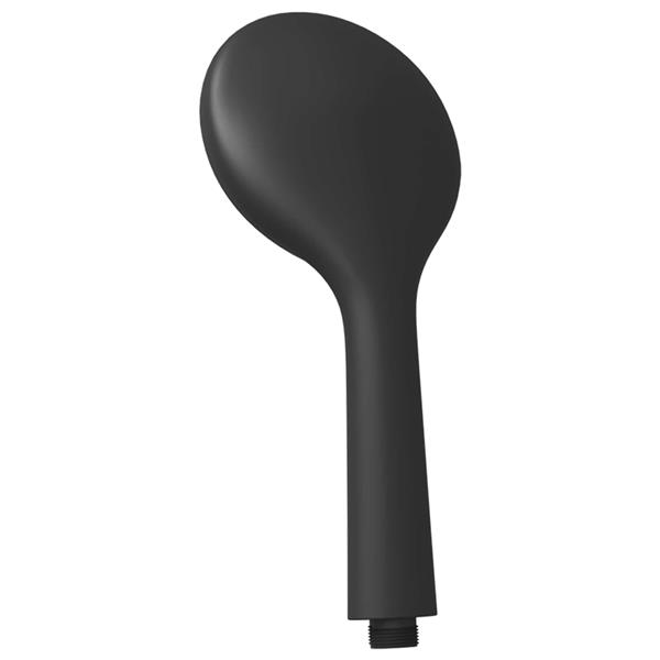 Grote foto vidaxl doucheset zwart 150 cm roestvrij staal doe het zelf en verbouw sanitair