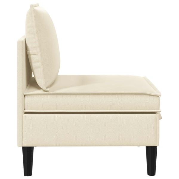 Grote foto vidaxl middelse sofa met opbergruimte cr mekleurig fluweel huis en inrichting bankstellen