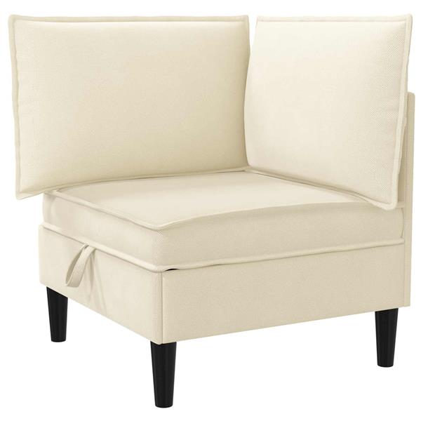 Grote foto vidaxl hoeksofa met opbergruimte cr mekleurig fluweel huis en inrichting bankstellen