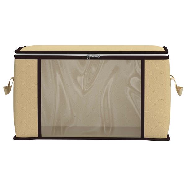 Grote foto vidaxl opbergdoos met transparante zijraam 6 pcs cr mekleurig doe het zelf en verbouw materialen en producten