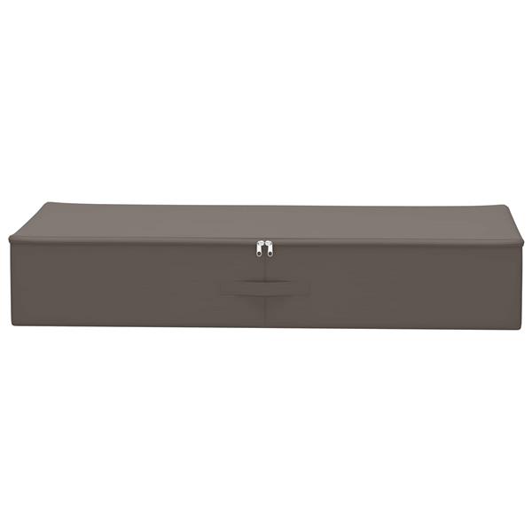 Grote foto vidaxl opbergbox 24 pcs grijs 100 x 50 x 18 cm nonwoven stof doe het zelf en verbouw materialen en producten