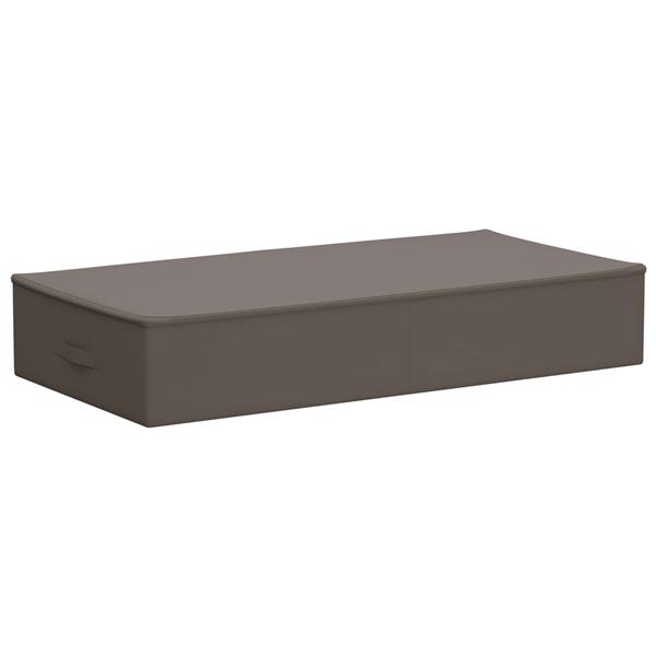 Grote foto vidaxl opbergbox 24 pcs grijs 100 x 50 x 18 cm nonwoven stof doe het zelf en verbouw materialen en producten