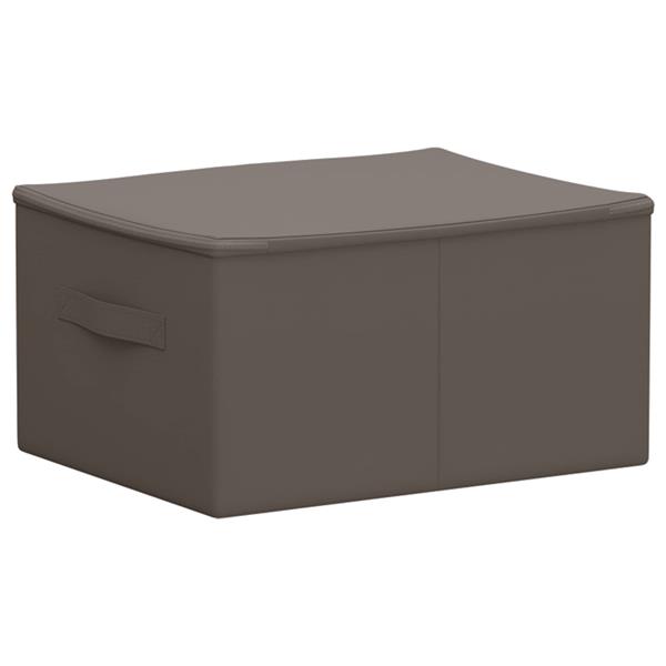 Grote foto vidaxl opbergbox 6 pcs grijs 50 x 30 x 25 cm nonwoven stof doe het zelf en verbouw materialen en producten