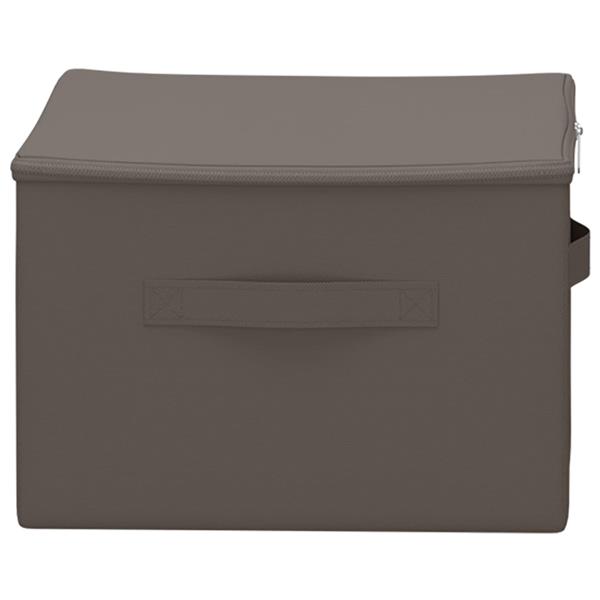 Grote foto vidaxl opbergbox 24 pcs grijs 43 x 34 x 23 cm nonwoven stof doe het zelf en verbouw materialen en producten