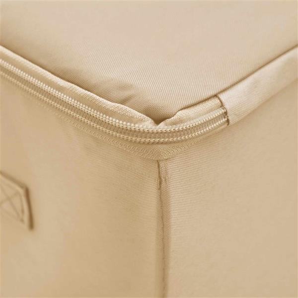 Grote foto vidaxl opbergbox 24 pcs cr mekleurig 60 x 43 x 35 cm nonwoven stof doe het zelf en verbouw materialen en producten